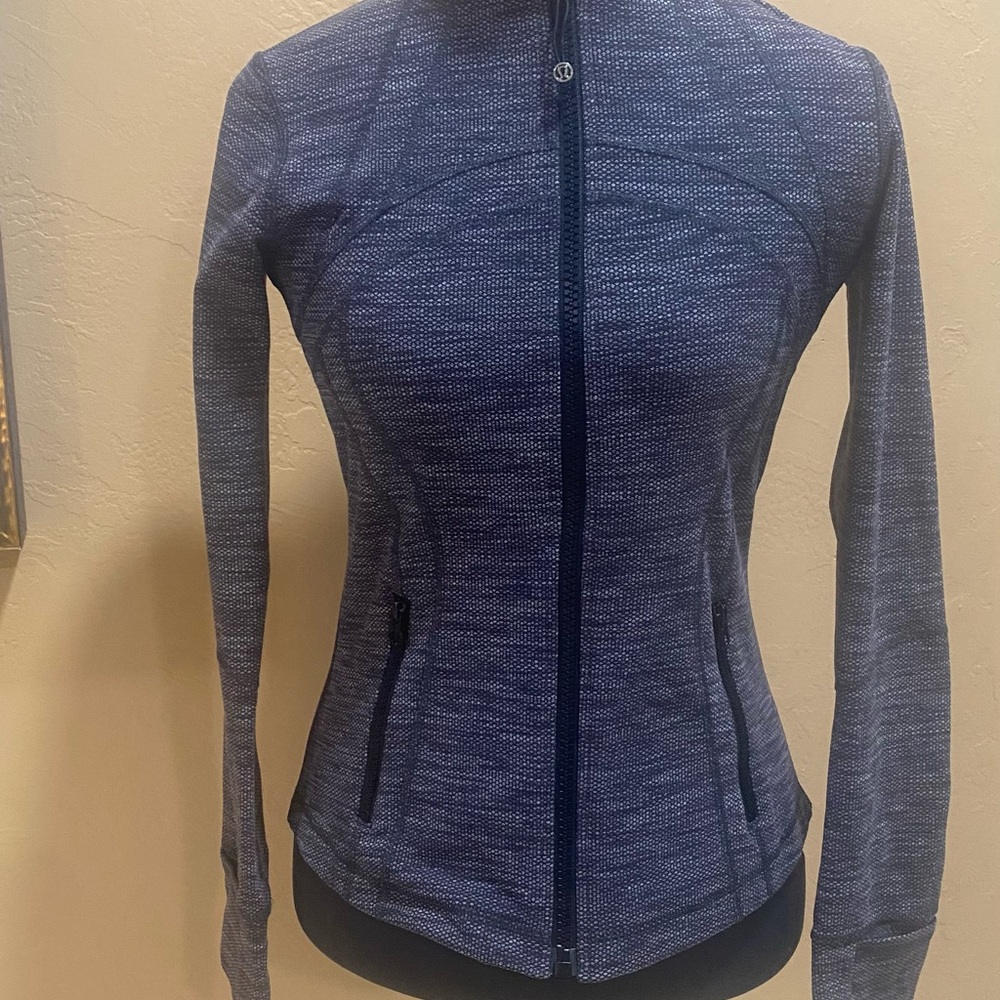 lululemon athletica Textured Blue Jacket